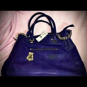 Steve Madden Indigo Satchel NWT